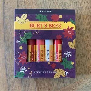 NIB! Burts Bees Lip Balm Fruit Mix
